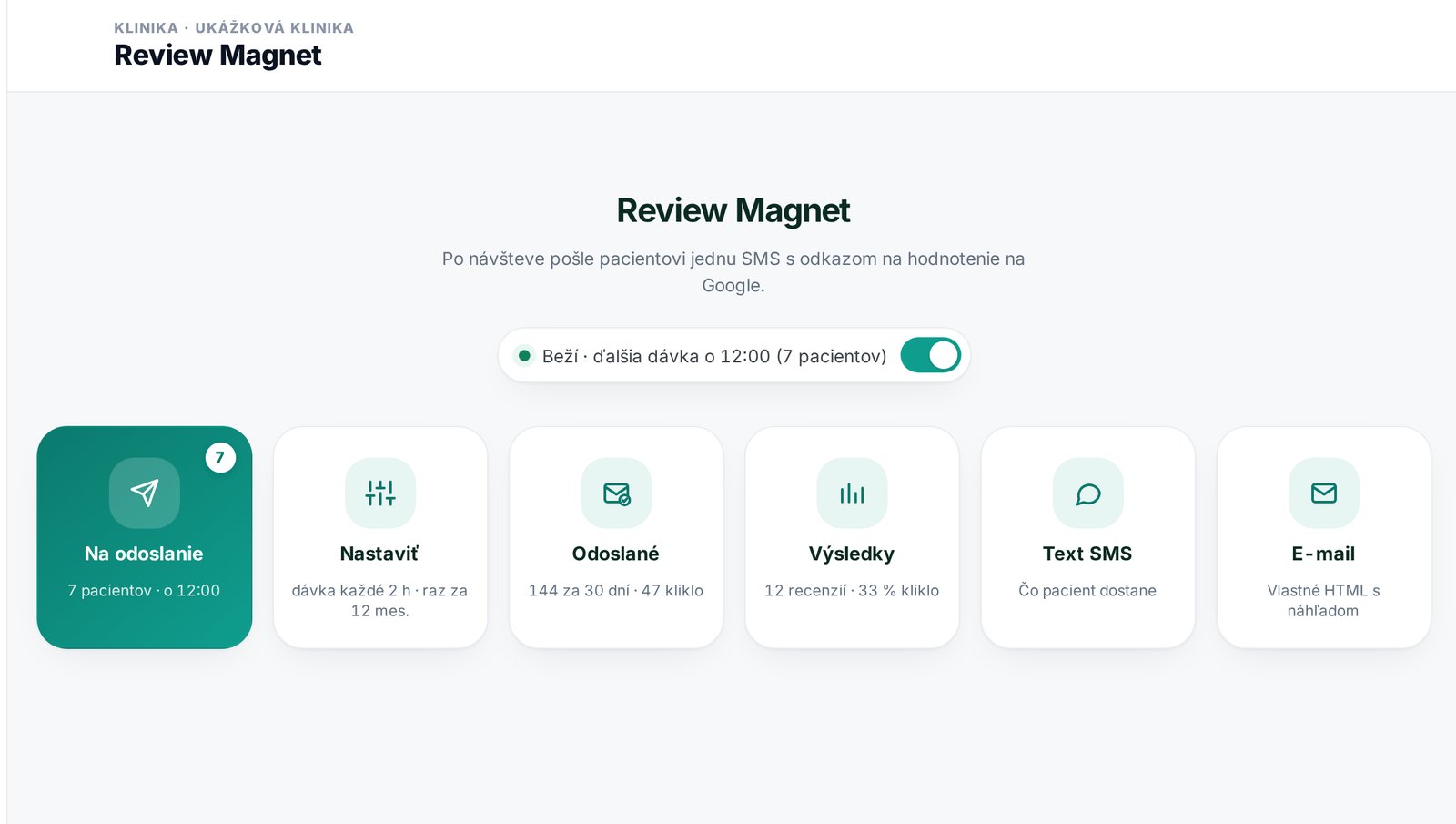 Zber Google recenzií